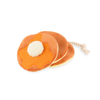 P.L.A.Y. x IHOP Breakfast Sampler Plush Dog Toy Pancake Pup Stack | Henlo Pets