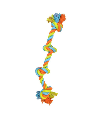 Knots of Fun Rope Bone with 4 Knot | Henlo Pets