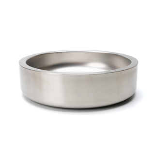 Stainless Steel Pet Bowl with Non-Slip Base Silver | Henlo Pets