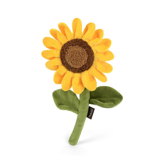 P.L.A.Y. Blooming Buddies Plush Dog Toy Collection Sassy Sunflower | Henlo Pets