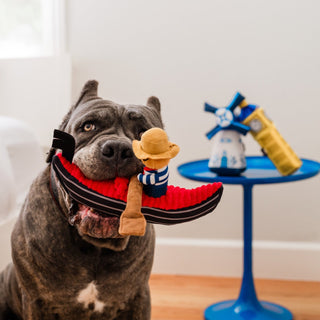 P.L.A.Y. Totally Touristy Giuseppe’s Gondola Plush Dog Toy | Henlo Pets