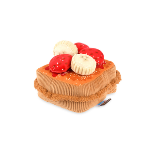 P.L.A.Y. x IHOP Breakfast Sampler Plush Dog Toy Thick N Fluffy French Toast | Henlo Pets