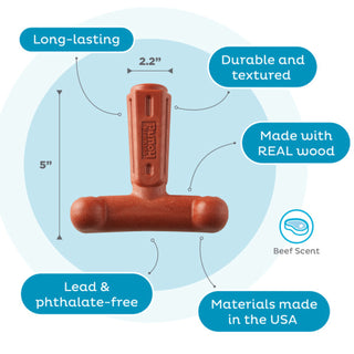 Outward Hound Dogwood Hold & Chew Durable Dog Chew Toy | Henlo Pets