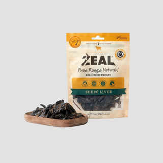 Zeal Air Dried Sheep Liver Dog Treats 125g | Henlo Pets