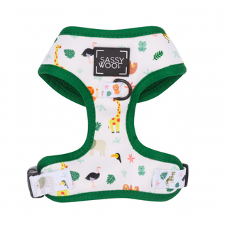 Sassy Woof Adjustable Harness - Sassy Safari | Henlo Pets