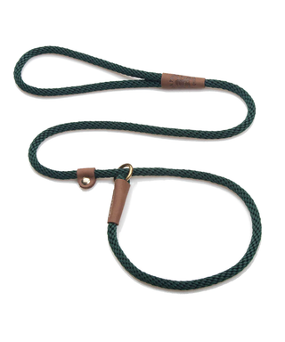 Mendota Pet Slip Leash Hunter Green | Henlo Pets