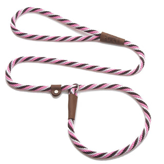 Mendota Pet Slip Leash Pink Chocolate | Henlo Pets