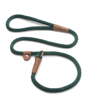 Mendota Pet Slip Leash Hunter Green | Henlo Pets