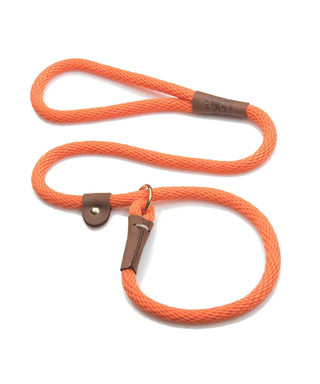 Mendota Pet Slip Leash Orange | Henlo Pets