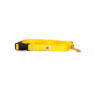 Dog + Bone Adjustable Leash - Yellow | Henlo Pets