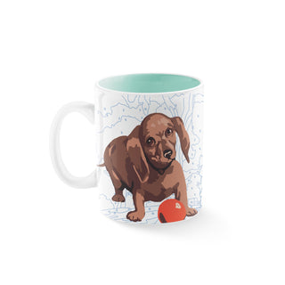 Fringe Studio I Love My Doxie Mug | Henlo Pets