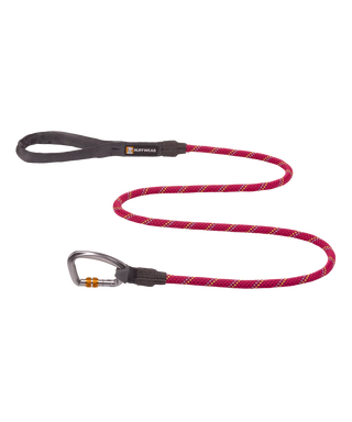 RUFFWEAR Knot-a-Leash Hibiscus Pink Rope Dog Leash | Henlo Pets