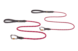 RUFFWEAR Knot-a-Leash Hibiscus Pink Rope Dog Leash | Henlo Pets