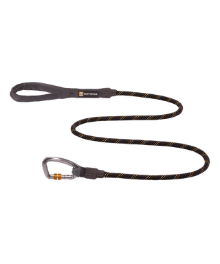 RUFFWEAR Knot-a-Leash Obsidian Black Rope Dog Leash | Henlo Pets