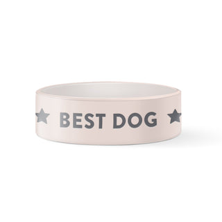 Fringe Studio Best Dog Ceramic Pet Bowl | Henlo Pets