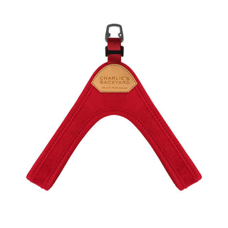 Charlie's Backyard Buckle Up Easy Harness Red | Henlo Pets