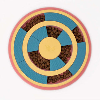 Zippy Paws - Wagging Wheel Puzzler Feeder Bowl | Henlo Pets