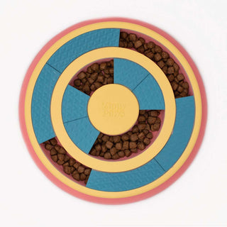 Zippy Paws - Wagging Wheel Puzzler Feeder Bowl | Henlo Pets