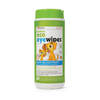 Petkin Bamboo Eco Friendly Eye Wipes | Henlo Pets