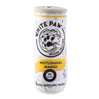 Haute Diggity Dog White Paw Muttlennial Mango Plush Dog Toy | Henlo Pets