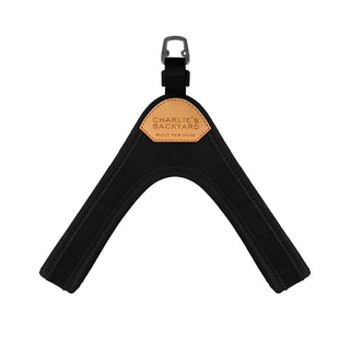 Charlie's Backyard Buckle Up Easy Harness Black | Henlo Pets