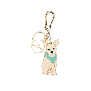 Fringe Studio I Love My Chihuahua Keychain | Henlo Pets