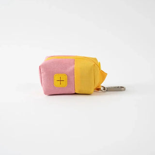 Approved by Fritz Poop Bag/Treats/Keys Carriers Pink Yellow | Henlo Pets