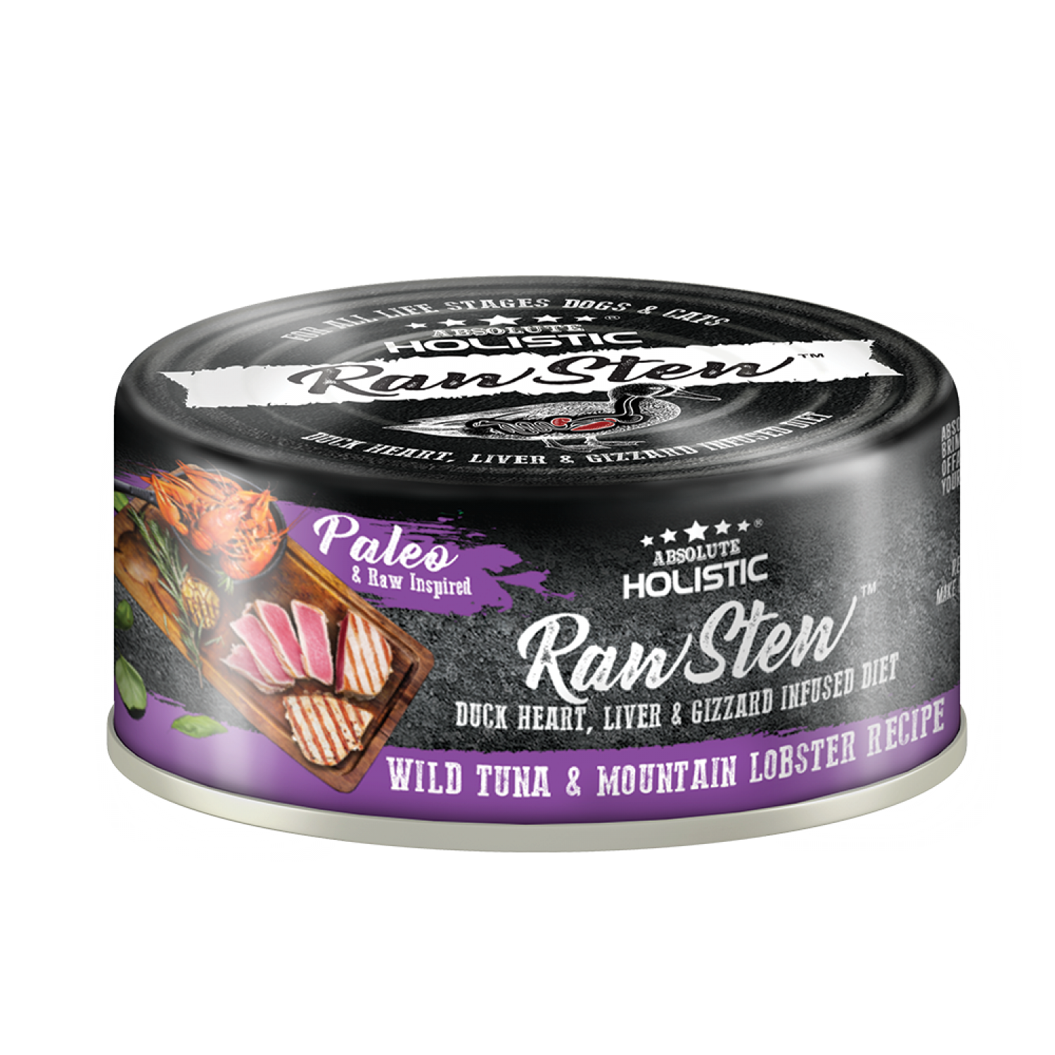 Absolute Holistic - Raw Stew Tuna &amp; Mountain Lobster (2X80g) - Henlo Pets