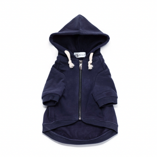 Ellie Dog Wear Dog Hoodie Navy | Henlo Pets