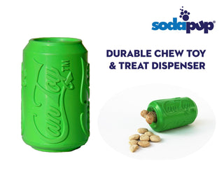SodaPup Lemon Lime Can Toy | Henlo Pets