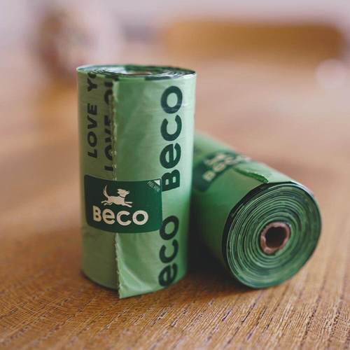 Beco - Mint Scented Poop Bags | 60 - Henlo Pets
