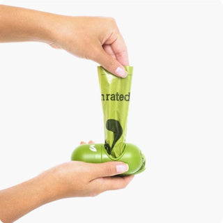 Earth Rated Poop Bag Dispenser with 15 Bags Lavender Scented | Henlo Pets