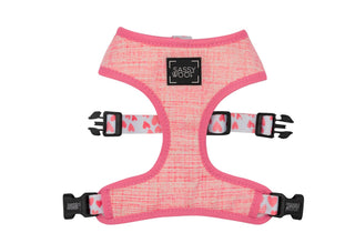 Sassy Woof Reversible Harness - Dolce Rose | Henlo Pets