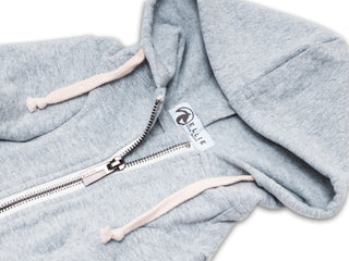 Ellie Dog Wear Dog Hoodie Light Grey | Henlo Pets