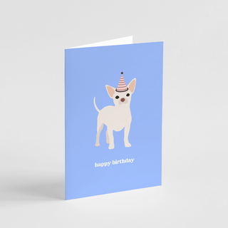Chihuahua Happy Birthday Greeting Card | Henlo Pets