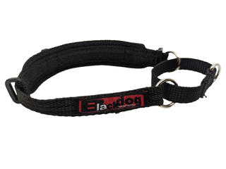 Black Dog Wear - Italian Greyhound Martingale Collar Black | Henlo Pets