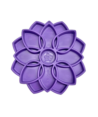 SodaPup Mandala eTray Slow Feeder Purple | Henlo Pets