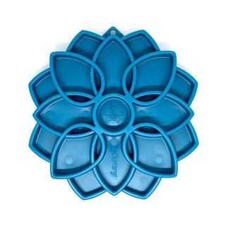 SodaPup Mandala eTray Slow Feeder Blue | Henlo Pets