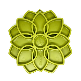 SodaPup Mandala eTray Slow Feeder Green | Henlo Pets