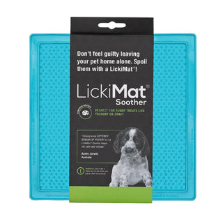 LickiMat Classic Soother Slow Feeder Blue | Henlo Pets