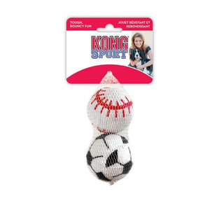KONG AirDog Sports Ball Assorted Dog Toy Large 2 Pack | Henlo Pets