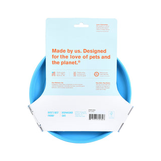 West Paw Zisc Frisbee Dog Toy - Blue | Henlo Pets