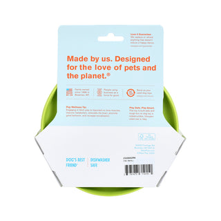 West Paw Zisc Frisbee Dog Toy - Green | Henlo Pets