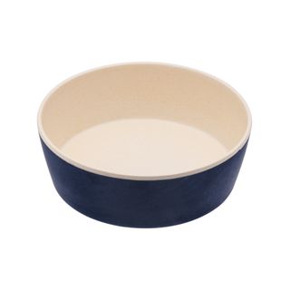 Beco Midnight Blue Bamboo Bowl | Henlo Pets