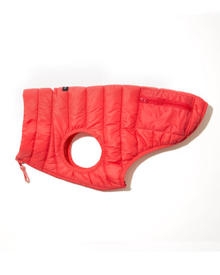 wagwear Puffer Vest Red & Pink | Henlo Pets