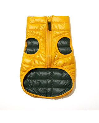 wagwear Puffer Vest Yellow | Henlo Pets