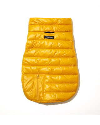 wagwear Puffer Vest Yellow | Henlo Pets