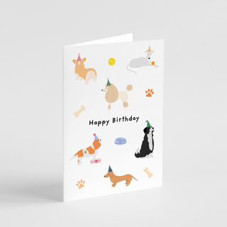 Party Pups Greeting Card | Henlo Pets