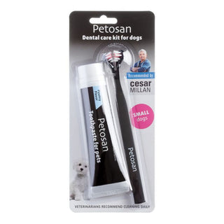 Petosan Dental Kit Toothbrush & Toothpaste | Henlo Pets