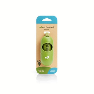 Earth Rated Poop Bag Dispenser with 15 Bags Unscented | Henlo Pets